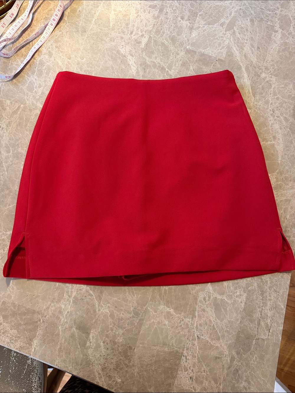 Express Red Women's Mini Skort - Classic A-Line